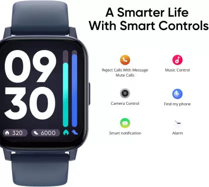 DIZO Watch 2 Sports (by realme TechLife) (Blue Strap, Free Size) DIZO Watch 2 Sports (by realme TechLife) (Blue Strap, Free Size)
